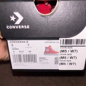 Red Converse